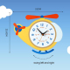 Horloge Murale Enfant Cartoon Bois Écologique Couleurs Vives Pour Chambre Et Salon - www.yonis-shop.com
