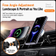 Support Téléphone Voiture Pour Grille D’Aération Avec Chargeur Sans Fil Magnétique Qi2 15 W Aimants N52 Rotation 360° - www.y...