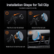 Support Téléphone Voiture Pour Grille D’Aération Avec Chargeur Sans Fil Magnétique Qi2 15 W Aimants N52 Rotation 360° - www.y...
