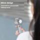 Mini Ventilateur Portable USB Type-C Silencieux 4 Vitesses Batterie 2000 mAh Avec Mousqueton Gris Transparent - www.yonis-sho...