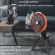 Ventilateur De Camping Rechargeable USB-C Avec Trépied Pliable Éclairage LED Batterie 7800 mAh Oscillation 270° - www.yonis-s...