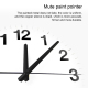 Horloge Murale Wifi Synchronisation Automatique Moderne Minimaliste Silencieuse Pour Salon Taille 16 Pouces - www.yonis-shop.com