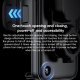 Chargeur Sans Fil Voiture 15W Avec Support Ventouse Rotation 360° Design Épuré et Charge Rapide - www.yonis-shop.com