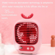 Ventilateur De Bureau Portable Avec Brumisation USB Rechargeable 3 Vitesses Angle Réglable Batterie 1200 mAh - www.yonis-shop...