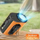 Mini Ventilateur Portable À La Taille Ou Au Cou Refroidissement Semi Conducteur 100 Niveaux De Ventilation 3600 mAh - www.yon...