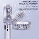 Ventilateur Portable Pliable À Main Avec Refroidissement En 3 Secondes Affichage LED 5 Vitesses Et Batterie 1200 mAh - www.yo...