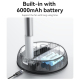 Ventilateur De Sol Pliable Télescopique 5 W À Batterie 6000 mAh Rechargeable Par USB Type C - www.yonis-shop.com