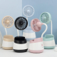 Ventilateur De Bureau USB Avec Porte Stylo Support Téléphone Batterie 500 mAh Bruit Inférieur À 36 dB - www.yonis-shop.com