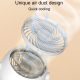 Ventilateur De Circulation D’Air USB Silencieux Pour Maison Et Bureau 4000 mAh 3 Vitesses Rotation 115° - www.yonis-shop.com