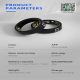 Bague Connectée Taille 11 Surveillance Cardiaque et Sommeil Modes Sportifs Multiples Noir Étanche Bluetooth Longue Autonomie ...