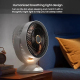 Ventilateur USB De Circulation D’Air De Bureau Rechargeable 4 Vitesses 2000 mAh Avec Veilleuse - www.yonis-shop.com