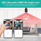 Mini Camera HD 1080P WiFi Vision Panoramique 360 Degrés avec Détection de Mouvement et Stockage Jusqu'à 256GB - www.yonis-sho...