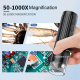 Microscope Numérique Sans Fil HD 1000X Avec Support Et Batterie Longue Durée - www.yonis-shop.com
