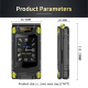 Téléphone Portable à Clapet 4G Écran Double Batterie Longue Durée Boutons Grands et Lumineux SOS Intégré Options Multi-Langue...