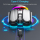 Souris Gaming Sans Fil Rechargeable Bluetooth Dual Mode Avec Éclairage RGB et Boutons Silencieux - www.yonis-shop.com