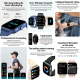 Montre Connectée Sport Rose Écran 1.83 Pouces Appels Bluetooth Suivi Santé Multisports Notifications Étanches - www.yonis-sho...