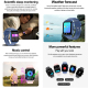 Montre Connectée Sport Rose Écran 1.83 Pouces Appels Bluetooth Suivi Santé Multisports Notifications Étanches - www.yonis-sho...