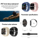 Montre Connectée Sport Rose Écran 1.83 Pouces Appels Bluetooth Suivi Santé Multisports Notifications Étanches - www.yonis-sho...