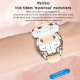 Montre Connectée Sport Étanche IP67 Avec Écouteurs Bluetooth Intégrés Écran Tactile 1.27 Pouces Or Autonomie Longue Durée Not...