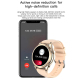 Montre Connectée Sport Étanche IP67 Avec Écouteurs Bluetooth Intégrés Écran Tactile 1.27 Pouces Or Autonomie Longue Durée Not...
