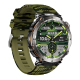 Montre Connectée Sport Étanche IP68 Avec Écran 1.7 Pouces et Bracelet Camouflage Silicone Fonctions Avancées de Détection et ...