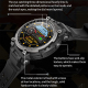 Montre Connectée Sport Étanche Écran Rond 1.53 Pouces Suivi Fréquence Cardiaque Pression Artérielle Longue Autonomie Bluetoot...