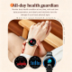 Montre Connectée Femme À Écran AMOLED Incurvé Ultra Fin Avec Lampe Torche IP68 Et Autonomie 7 Jours - www.yonis-shop.com