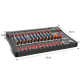 Table De Mixage Audio Professionnelle 12 Canaux Avec Alimentation 48V Bluetooth Et Lecture USB - www.yonis-shop.com