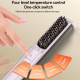 Brosse Lissante Cheveux 2 En 1 Ionique Chauffe En 15 Secondes 4 Températures De 150 À 210 Degrés Celsius - www.yonis-shop.com