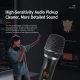 Microphone Dynamique Sans Fil UHF Avec Récepteur Batterie Lithium 1500 mAh Réponse Audio 40 À 18000 Hz - www.yonis-shop.com