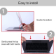Sacoche Ordinateur Portable Antichoc Cristal Protection Complète Design Slim Léger Accélère Dissipation Chaleur Matériau Anti...