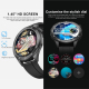 Montre Connectée Avec Appels Bluetooth Suivi Cardiaque Oxygène Et Pression Artérielle Autonomie 25 Jours En Veille - www.yoni...