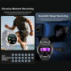 Montre Connectée Avec Appels Bluetooth Suivi Cardiaque Oxygène Et Pression Artérielle Autonomie 25 Jours En Veille - www.yoni...