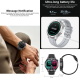Montre Connectée Avec Appels Bluetooth Suivi Cardiaque Oxygène Et Pression Artérielle Autonomie 25 Jours En Veille - www.yoni...