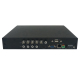 Face arri&egrave;re de l enregistreur num&eacute;rique noir pour kit vid&eacute;osurveillance avec ses connectiques BNC et HDMI. - Yonis Y-kvs4