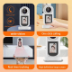 Caméra De Surveillance HD 2MP Vision Nocturne Couleur Intégrale Étanche WiFi Avec Interphone Vocal Et Stockage Sécurisé - www...