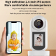 Caméra De Surveillance HD 2MP Vision Nocturne Couleur Intégrale Étanche WiFi Avec Interphone Vocal Et Stockage Sécurisé - www...
