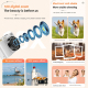 Appareil Photo Numérique 5K UHD Écran 3 Pouces Zoom 18X WiFi Intégré Ultra Haute Définition Polyvalent Pour Photos Et Vidéos ...