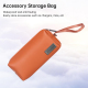 Sacoche Ordinateur Portable Cuir PU Imperméable Vert Foncé Grande Capacité Design Élégant et Minimaliste - www.yonis-shop.com