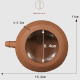 Plaque &agrave; macarons en silicone marron 48 moules + Poche &agrave; douilles - www.yonis-shop.com