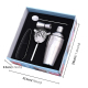 Kit cocktail shaker coffret 5 pi&egrave;ce accessoire barman acier inoxydable - www.yonis-shop.com