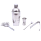 Kit cocktail shaker coffret 5 pi&egrave;ce accessoire barman acier inoxydable - www.yonis-shop.com