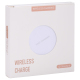 Chargeur Sans Fil 10W Design Tartan Rouge Compatible QI Rapide et Compact - www.yonis-shop.com