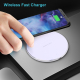 Chargeur Sans Fil 10W Design Tartan Rouge Compatible QI Rapide et Compact - www.yonis-shop.com