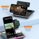 Chargeur Sans Fil Multifonctionnel 5 en 1 avec Support Téléphone Pliable et Lumières RGB - www.yonis-shop.com