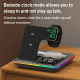 Chargeur Sans Fil Multifonctionnel 5 en 1 avec Support Téléphone Pliable et Lumières RGB - www.yonis-shop.com