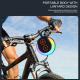 Enceinte Bluetooth Portable Extérieure Avec Lumières LED Colorées Et Subwoofer Puissant Pour Camping - www.yonis-shop.com