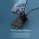 Chargeur Sans Fil Portable 2 en 1 avec Support Pliable et Angle Réglable Compact et Léger - www.yonis-shop.com