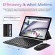 Tablette Android 10 10.1 Pouces 4G LTE Double SIM 4Go 32Go Avec Clavier Souris Et Étui - www.yonis-shop.com