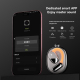Écouteurs Bluetooth Avec Réduction De Bruit ANC Et Design LED Idéal Pour Le Sport - www.yonis-shop.com